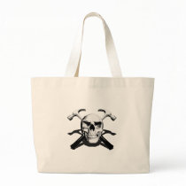 Skull and Hammers Canvas Bags