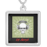 Skull and Headphones Pendants