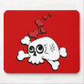 Skull and Hearts Mouse Mats