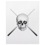 Skull and Pool Cues letterhead