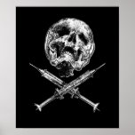 Skull and Syringes Posters