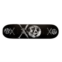 Skull and Syringes Skate Board Decks