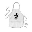 SKULL and TOP HAT aprons