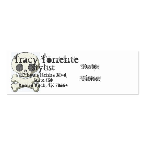 skull and xbones, Tracy T, sty... Business Card Templates
