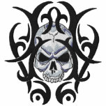 Skull Art embroidered shirts