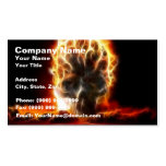 Skull Atomic Bomb Business Cards