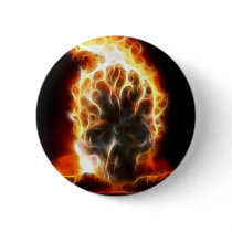 Skull Atomic Bomb Pins
