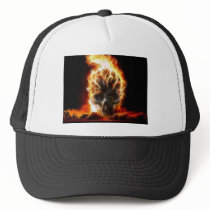 Skull Atomic Bomb Trucker Hats