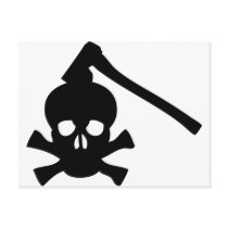 skull axe