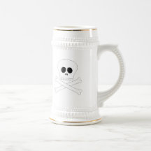 Skull baby t-shirt mugs