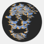 Skull Birds Sticker