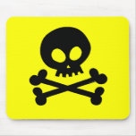 Skull (black) mousepads