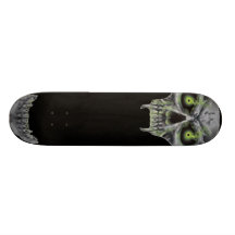 skull board, Big Skateboard Deck