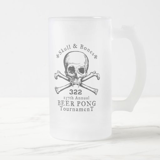 Skull & Bones Beer Pong Mug
