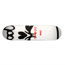skull, boom skateboards