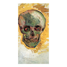 Skull by Vincent van Gogh Photo Card Template