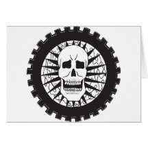 Skull Card