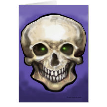 Skull Card