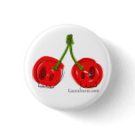 skull cherries pin