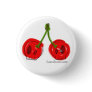 skull cherries pin