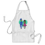 Skull Couple Aprons