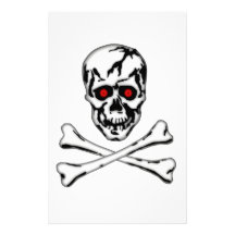 Skull & Cross Bone! Stationery