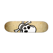 Skull & Crossbone Skateboard Mini