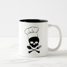 Skull & Crossbones Chef Mugs