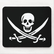 SKULL & CROSSBONES MOUSEPAD