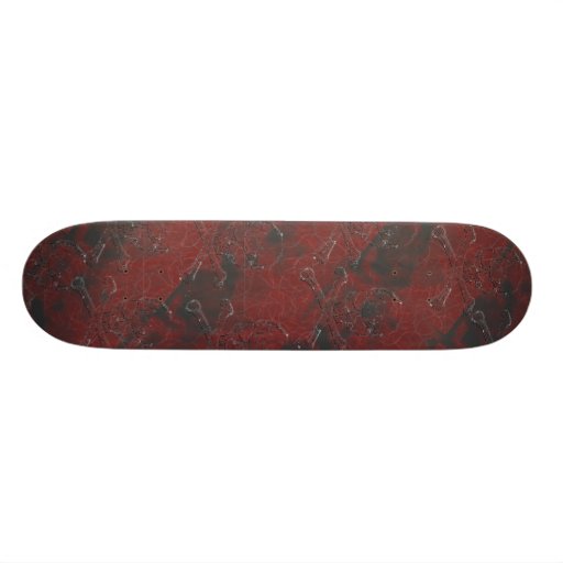 Skull & Crossbones Skateboard
