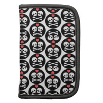 Skull & Crossbones Valentine Pattern planners