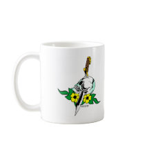 Skull & Dagger Old Skool Tattoo Mugs