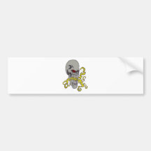 Skull Demon Art Bumper Stickers