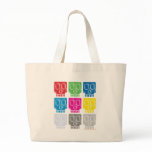 Skull digital graffiti tote bags