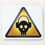 skull dj mousepads