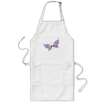Skull Fairy - Purple Apron