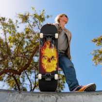 SKULL FIRE PATINETAS PERSONALIZADAS