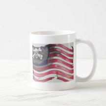 skull flag coffee mugs