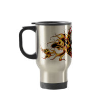 Skull Flames - Travel Mug
