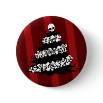 Skull Garland Christmas Tree Buttons