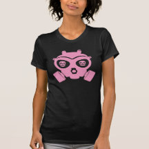 Skull Gas Mask T-shirts