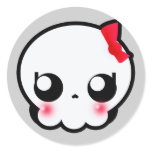 Skull Girl stickers