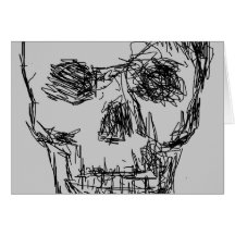 Skull. Greeting Cards