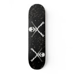 Skull & Guns Skateboard by Bradley Boness