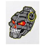 Skull Hand Grenade Personalized Flyer
