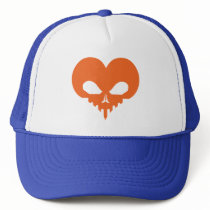 Skull Heart Hat-Orng.ai