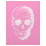 Skull, in White. Customized Letterhead