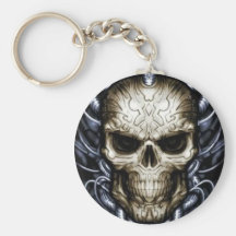 SKULL KEYRING KEYCHAINS