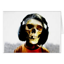 Skull Kid Headphones Design - GeekShirts Card