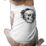 Skull Kiss Gothic Goth pet clothing